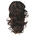 זול קוקו-תפוס קוקו סיומת קוקו מתולתל קליפ ארוך מתולתל בתוספת שיער ציפורניים פריט שיער סינתטי במראה טבעי לנשים, חום כהה