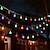 Недорогие LED ленты-уличные светодиодные шаровые огни 100/50/30 м сказочный свет 800/400/300 светодиодов для вечеринки садовый двор красочное романтическое декоративное освещение ip44 водонепроницаемый