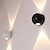 abordables appliques murales extérieures-appliques murales extérieures modernes led appliques murales intérieures magasins de plein air / cafés applique murale en aluminium ip65 85-265v 6 w