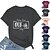 cheap Tees &amp; Tank Tops-Feeling Kinda Idgaf-Ish Today Letter Simple Fashion European And American Casual Short-Sleeved T-Shirt Women&#039;s Clothing