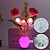 Χαμηλού Κόστους Φωτιστικά Διακόσμησης &amp; Νυκτός-πρίζα led φως νυκτός αυτόματο σούρουπο έως αυγή λάμπα εξοικονόμησης ενέργειας όνειρο νυχτερινό φως λουλούδι μανιτάρι νυχτερινά φώτα για υπνοδωμάτιο μπάνιο σαλόνι κουζίνα διάδρομος