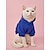 cheap Dog Clothing &amp; Accessories-Dog Cat Hoodie Quotes &amp; Sayings Leisure Casual / Sporty Casual / Daily Outdoor Dog Clothes Puppy Clothes Dog Outfits Soft Blue Black Costume for Girl and Boy Dog Polyster XS S M L XL