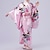 cheap Kimono-Girls&#039; Yukata Robe Kimono Japanese Traditional Masquerade Kid&#039;s Kimono Coat Party