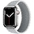 billige Apple Watch urremme-Smart Watch Band Kompatibel med Apple  iWatch 38/40/41mm 42/44/45/49mm Ultra Series 8 7 6 5 4 3 2 1 SE Sportsrem til iWatch Smartwatch Rem Armbånd Nylon Elastisk Flettet