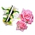 abordables Accessoires de coiffure-Boho chic guirlande double flanelle rose pinces à cheveux pour femmes fille bande de cheveux fourche peigne épingle à cheveux fleur bijoux cheveux accessoires