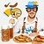 economico Forniture per feste-oktoberfest palloncino in lattice set blu e bianco bandiera plaid foto puntelli decorazione festa palloncino