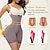 billige Formtøy-shapewear for kvinner sømløs fast trippelkontroll faja plus size lår slankere magekontroll kroppsformer