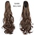 cheap Ponytails-Clip In / On Ponytails Women / Classic / Easy dressing Synthetic Hair Hair Piece Hair Extension Body Wave / Natural Wave 22 inch Party / Party Evening / Party / Evening