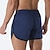 cheap Mens Active Shorts-Men&#039;s Running Shorts Athletic Shorts Drawstring Zipper Pocket Shorts Athletic Athleisure Summer Spandex Breathable Quick Dry Soft Fitness Gym Workout Running Sportswear Activewear Solid Colored Dark