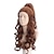 cheap Costume Wigs-Womens Wigs Long Curly Brown   Party Cosplay Wig Wave with Ponytail