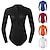 cheap Wetsuits, Diving Suits &amp; Rash Guard Shirts-Women&#039;s 2mm Shorty Wetsuit One Piece Swimsuit Diving Suit CR Neoprene High Elasticity Thermal Warm UV Sun Protection UPF50+ Front Zip Long Sleeve - Solid Color Swimming Diving Surfing Scuba Spring