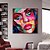 cheap People Paintings-Mintura Handmade Face Oil Painting On Canvas Wall Art Decoration Modern Abstract Figure Pictures For Home Decor Rolled Frameless Unstretched Painting