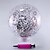 cheap Outdoor Fun &amp; Sports-Transparent PVC Inflatable Sequin Beach Ball Sequin Ball Water Toy Photo Prop Swimming Pool Beach Party 2pcs /4pcs 16inch