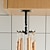 levne Úložiště a organizování-2ks držák na kuchyňské náčiní otočný skládací háček o 360 stupňů samolepicí 180 stupňový vertikální háček vodotěsný kuchyňský háček