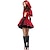 economico Costumi da Donna-Costumi a tema film / TV Cappuccetto Rosso Halloween Vestito Costume Cosplay Costume di Carnevale Costumi a tema di film e TV Cosplay Lolita Adulti Per donna Natale Halloween Mascherata Festival