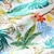 Χαμηλού Κόστους Σετ-Παιδικά Αγορίστικα Κοντομάνικο και σορτς 2 Κομμάτια Λευκό Βαθυγάλαζο Λουλούδι Βαμβάκι Βασικό Κομψό &amp; Μοντέρνο Καθημερινό
