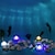 halpa Sisustus ja yövalot-upotettavat led-valot 12kpl vedenpitävä rgb vedenalainen valo häihin teevalo kylpytynnyri lampi akvaario uima-allas juhla maljakko koriste valaistus