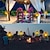 voordelige Pathway Lights &amp; Lanterns-4 stuks solar zaklampen met flikkerende vlam outdoor solar groot formaat tuin licht voor halloween decor 33 leds waterdicht decoratief voor patio yard auto aan/uit landschap gazon decor