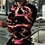 billiga grafiska skjortor för män-Herr Skjorta Grafisk skjorta Blixt Nedvikt Ljusgul Svart Vit Gul Rubinrött 3D-tryck Utomhus Gata Långärmad Mönster Button-Down Kläder Mode Designer Ledigt Andningsfunktion