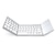 billige Tastaturer-Trådløs Bluetooth Sammenleggbart tastatur Bærbar Veldig tynn Lettvekt Tastatur med Oppladbart Batteri 64 Nøkler