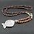 cheap Trendy Jewelry-1PC Pendant Necklace Beaded Necklace For Men&#039;s Women&#039;s Street Gift Daily Wooden Acrylic Retro Buddha