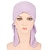 abordables Chapeaux Femme-Nouveau élastique couleur unie wrap foulard chapeaux turban musulman bonnet pour femmes intérieur hijab chapeau mode femme turbantes casquettes