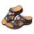cheap Women&#039;s Sandals-Women&#039;s Sandals Outdoor Slippers Comfort Shoes Outdoor Daily Walking Floral Summer Embroidery Wedge Heel Open Toe Casual Chinoiserie Walking Faux Leather Loafer Black Red Brown
