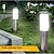 olcso Pathway Lights &amp; Lanterns-2db ösvény világítás napelemes kültéri kerti lámpák rozsdamentes acél vízálló led gyepfény villa háztáji utcai világítás udvari tájdíszítő lámpa
