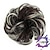 Χαμηλού Κόστους Σινιόν-ευρωπαϊκού και αμερικανικού στυλ δαχτυλίδι μαλλιών περούκα με μπάλα κεφαλή γυναικεία προσομοίωση αξεσουάρ μαλλιών περούκας φυσικό μπουμπούκι λουλουδιών κεφάλι περούκα τσάντα μαλλιών εργοστάσιο