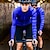 cheap Cycling Jerseys-21Grams Women&#039;s Cycling Jersey Long Sleeve Bike Jersey Top with 3 Rear Pockets Mountain Bike MTB Road Bike Cycling Breathable Quick Dry Moisture Wicking Dark Green Orange Blue Stripes Spandex
