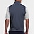 cheap Men&#039;s 3D Zipper Polo-Men&#039;s Polo Shirt Golf Shirt Plaid Turndown Wine Blue Green Dark Blue Gray 3D Print Casual Daily Sleeveless Zipper Print Clothing Apparel Fashion Designer Casual Breathable