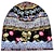 cheap Men&#039;s Hats-men&#039;s women&#039;s vintage floral beanie lightweight breathable skull cap slouchy thin beanie baggy hat for daily wear slouchy hip-hop soft running adult dwarf hats chemo cap