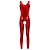 abordables Costumes Zentai-Combinaison Morphsuit Combinaison-pantalon Costume de peau Fille de moto Adulte Boas et Plumes Costumes de Cosplay justaucorps Grande Taille Cosplay Femme Couleur Pleine Mascarade / Costume Zentai