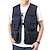 cheap Hiking Tops-Men&#039;s Fishing Vest Hiking Vest Sleeveless Jacket Zip Top Casual Lightweight with Multi Pockets Travel Cargo Safari Photo Vest Outdoor Windproof Quick Dry Wear Resistance Breathable Waistcoat Hunting