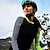 billige Trøjer til kvinder-21Grams Dame Cykeltrøje Langærmet Cykel Trøje Toppe med 3 baglommer Bjerg Cykling Vej Cykling Åndbart Hurtigtørrende Svedtransporende Refleksbånd Blå Mørkegrøn Orange Stribe Sport Tøj