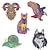 cheap Painting, Drawing &amp; Art Supplies-New Puzzle Toy Wood Animal Jigsaw Puzzles Set Educational Game High Difficulty Puzzle for Aldult Children Toy Christmas Gift
