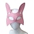 cheap Hair Styling Accessories-Leather Sm Cat Fox Blindfold Flirting Cosplay Prom Cosplay Mask Sex Toys