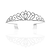 voordelige Accessoires voor haarstyling-bruids bruiloft prom verjaardag cosplay halloween kostuums haaraccessoires voor vrouwen meisjes didder zilver crystal tiara kronen voor vrouwen meisjes elegante prinses kroon met kammen tiara&#039;s voor