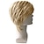 levne Kostýmová paruka-pánská blond paruka krátké přírodní vrstvené paruky syntetická tepelně odolná cosplay paruka pro muže