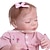cheap Reborn Doll-NPKCOLLECTION 20 inch Reborn Doll Baby Girl Gift Hand Made New Design Full Body Silicone Silicone Silica Gel with Clothes and Accessories for Girls&#039; Birthday and Festival Gifts