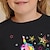 cheap Girl&#039;s Cotton T-shirts-Kids Girls&#039; T shirt Long Sleeve 3D Print Unicorn Animal Crewneck Black Children Tops Fall Spring Active Fashion Daily Daily Indoor Outdoor Regular Fit 3-12 Years