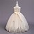 preiswerte Partykleider-Kinder Wenig Mädchen Kleid Einfarbig Blume A Linie Kleid Party Besondere Anlässe Pailletten Bestickt Weiß Champagner Rote Midi Ärmellos Prinzessin nette Art Kleider Frühling Sommer Schlank 4-13 Jahre