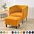 cheap Armchair Cover &amp; Armless Chair Cover-Chair Covers Chair Slipcover Sofa Cover Furniture Protector High Stretch 1 Piece Sofa Chair Covers for Living Room Durable Spandex Fabric Non SkidWashable