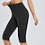 abordables Leggings y mallas de yoga-Mujer Pantalones de yoga Bolsillos laterales Control de barriga Levantamiento de tope Alta cintura Yoga Aptitud física Entrenamiento de gimnasio Leggings Capri Prendas de abajo Negro Blanco Azul