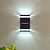 billige Vegglamper til utendørsbruk-2/4 stk utendørs vegglamper solenergi vanntett hagelys led verandalys smart lyskontrollsensor vegglampe gårdsplass balkong gjerde hjørnebelysning landskap dekorasjon solenergi nattlys