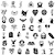 cheap Stickers-100 Pcs Cool Gothic Stickers for Adults Waterproof Punk Gothic Horror Stickers Pack Vinyl Goth Aesthetic Stickers for Water Bottle Hydro Flask Laptop Skateboard Computer (Black White)