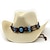 billige Kvindehatte-kvinders cowboyhatte vintage turkis bånd ferie western hatte