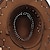 お買い得  ヒストリカル＆ビンテージコスチューム-18世紀 19世紀 テキサス州 カウボーイハット ウエストカウボーイ アメイリカン 男性用 女性用 バケーション カジュアル／普段着 ハット