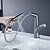cheap Bathroom Sink Faucets-Bathroom Sink Faucet with Pull Out Spray,Brass Liftable 3-modes Electroplated / Painted Finishes Centerset Single Handle One Hole Lavatory Rotating Spout for Cold and Hot Water Bath Taps