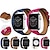 preiswerte Apple Watch-Armbänder-Uhrenarmband für Apple Watch Series 8 7 6 5 4 3 2 1 SE Echtes Leder Ersatz Gurt Double Tour Armband